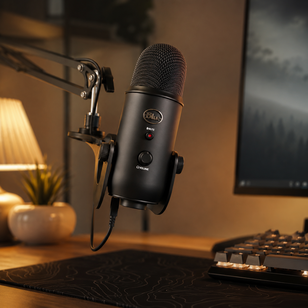 Blue Yeti USB microphone for streaming